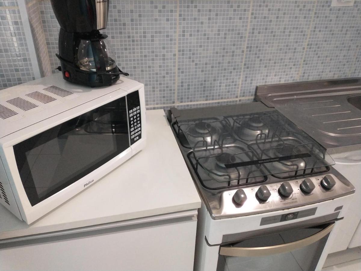 סנטוס Apto Em Santos, Condominio Frente Ao Mar, Garagem, Internet 250Mb, Wifi E Netflix Gratis, Smart Tv, 1 Dorm מראה חיצוני תמונה