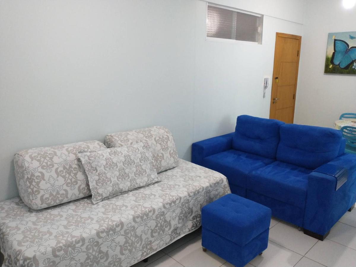 סנטוס Apto Em Santos, Condominio Frente Ao Mar, Garagem, Internet 250Mb, Wifi E Netflix Gratis, Smart Tv, 1 Dorm מראה חיצוני תמונה